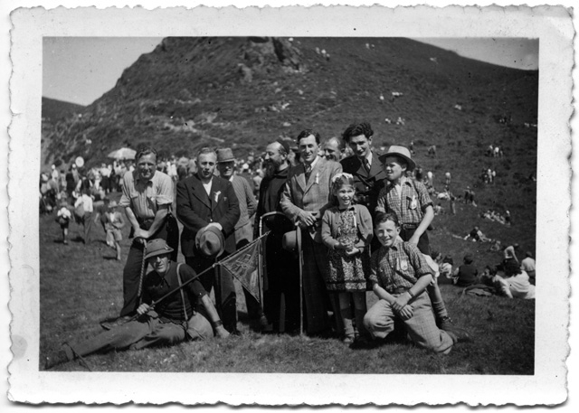 Club alpino Caval Drossa in posa al San Lucio