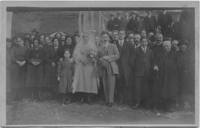 Matrimonio di Giuseppe Moresi e Alfonsina Lucca