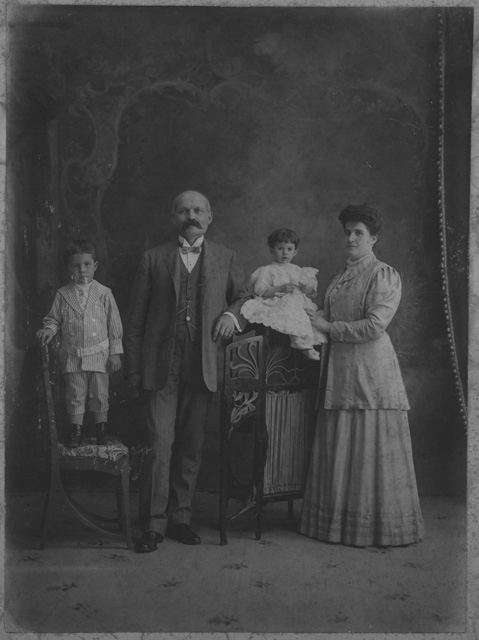 Ritratto della famiglia Stampanoni a Buenos Aires