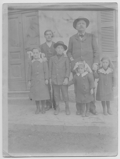 Famiglia Quadri di Sala in posa