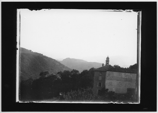 Veduta del fondovalle dalla casa dell'ingegner Quirici