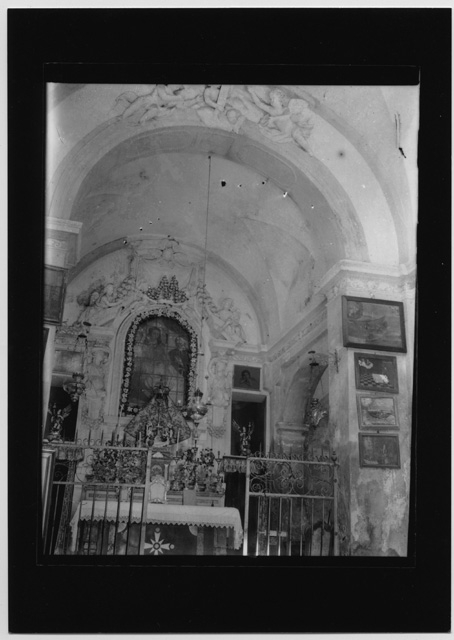 Interno dell'Oratorio di Santa Maria delle Grazie di Bidogno