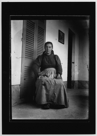 Ritratto di Teresa Domeniconi-Frapolli in casa Quirici