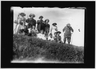 La famiglia Quirici in montagna