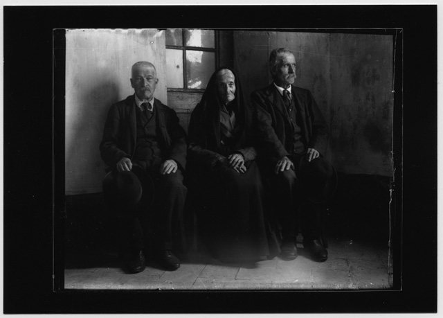 Ritratto dei fratelli Canonica seduti