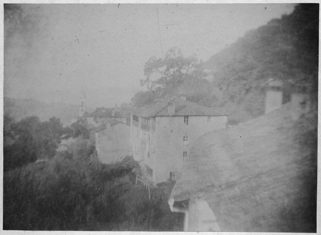 Veduta di Bidogno da casa Quirici