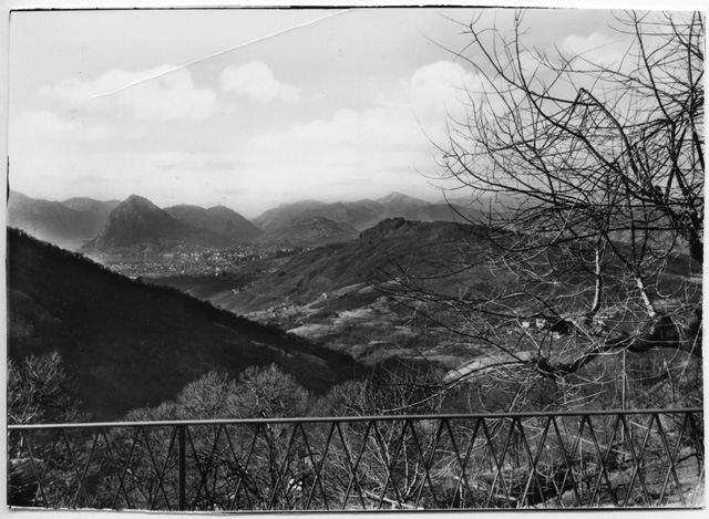 Veduta dal balcone della pensione Villa Barnabò di Treggia