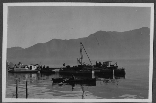 Recupero del battello "Ticino II"