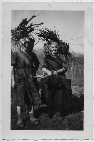 Ritratto di due donne con la gerla