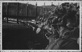 Soldato alla scuola reclute del 1956