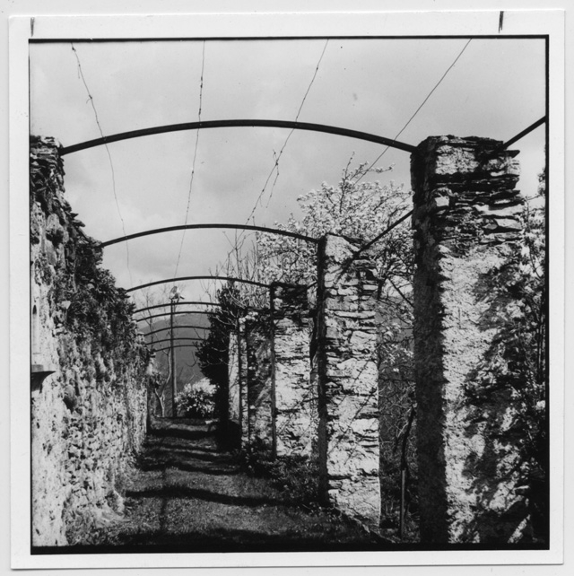 Pergola nei giardini del Convento di Bigorio