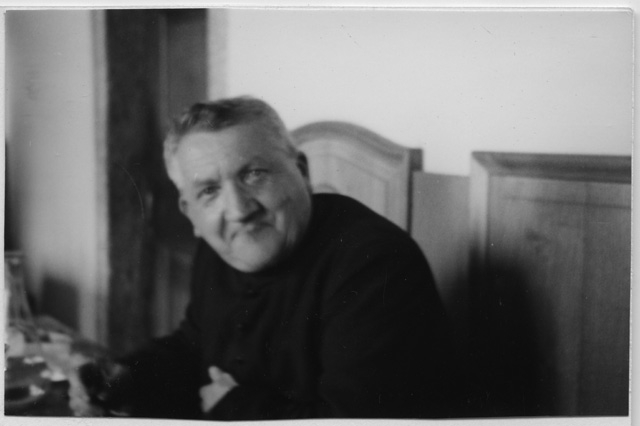 Ritratto di ? nel refettorio del Convento di Bigorio