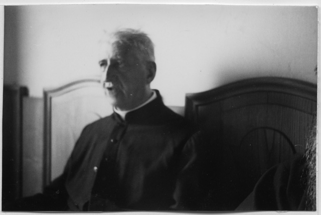 Ritratto di don Sarinelli nel refettorio del Convento di Bigorio