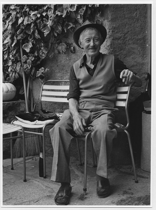 Ritratto di uomo in occasione delle vacanze per anziani organizzate al Convento