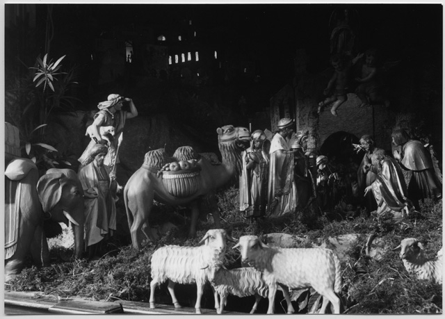 Presepe allestito al Convento di Bigorio