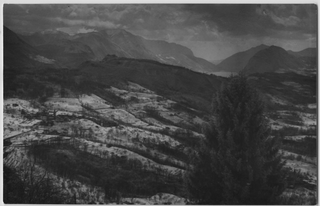 Veduta del paese di Vaglio