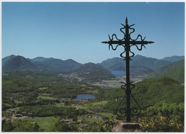 Veduta verso Origlio dal Convento di Bigorio