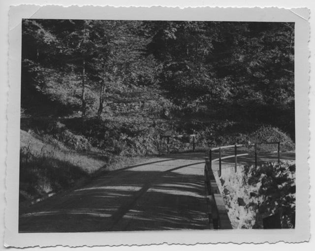 Costruzione della strada della Val Colla