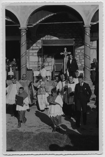 Benedizione delle campane della chiesa di Santo Stefano da parte di Monsignor Noseda