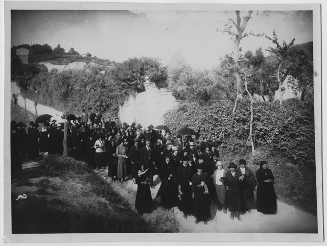 Partecipanti al pellegrinaggio svizzero a Roma