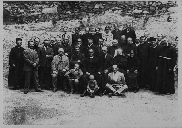 Gruppo in visita al Convento di Bigorio