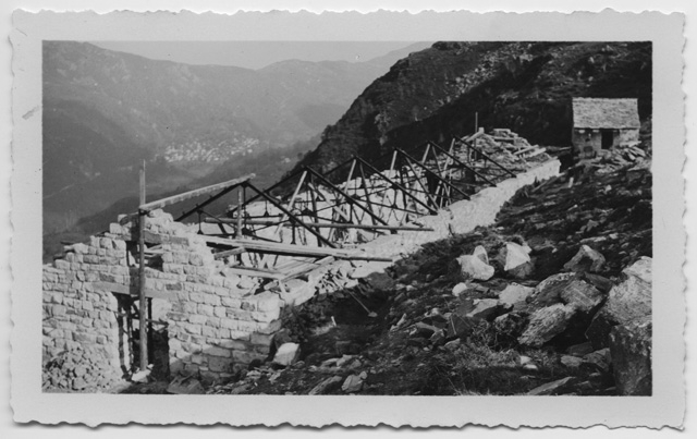 Costruzione dell'Alpe di Zalto