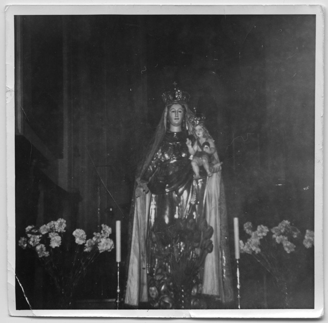 Statua della Madonna del Carmine di Sala Capriasca