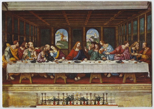 Affresco del Cenacolo di Ponte Capriasca