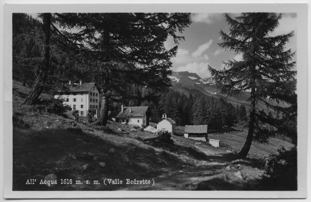Veduta di All'Acqua in Val Bedretto