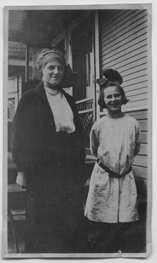 Ritratto di donna e ragazza a Seattle