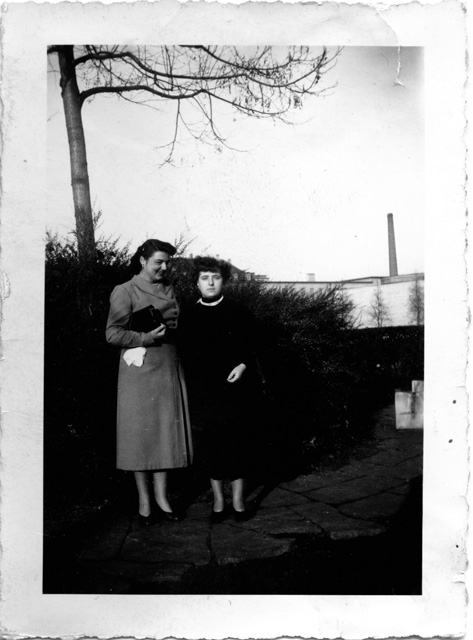 Bice Gianini con un'amica