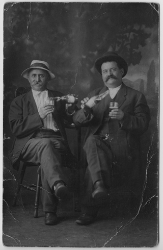 Ritratto di due emigranti valcollini a St. Louis