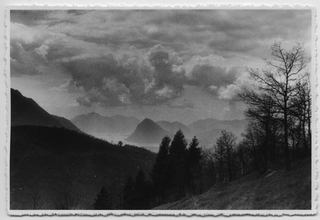 Veduta dai monti di Roveredo del Lago Ceresio
