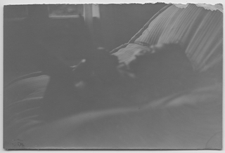 Ritratto di Gina Maria Rossi a letto