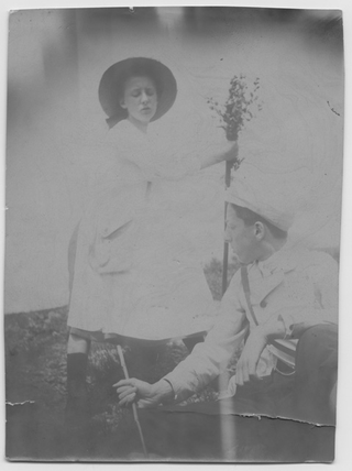 Ritratto di Gina Maria e Franco Rossi