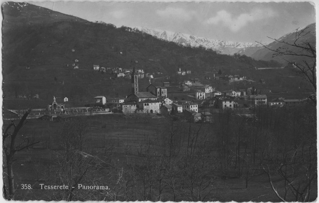 Cartolina di Tesserete con Campestro e Almatro