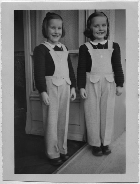 Ritratto delle gemelline Hüttinger