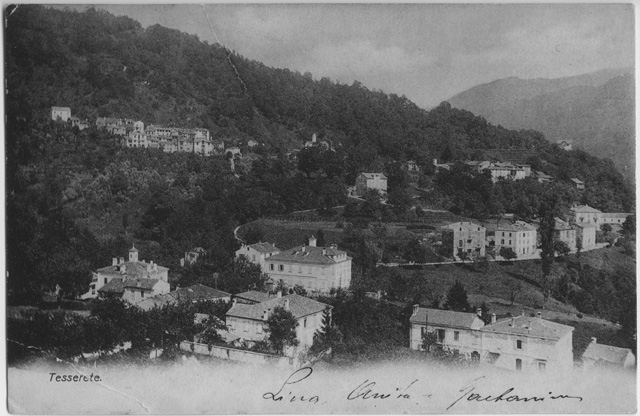 Cartolina di Tesserete con Campestro e Almatro