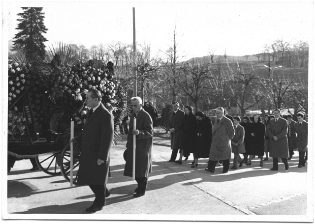 Funerali di Michele Storni a Tesserete