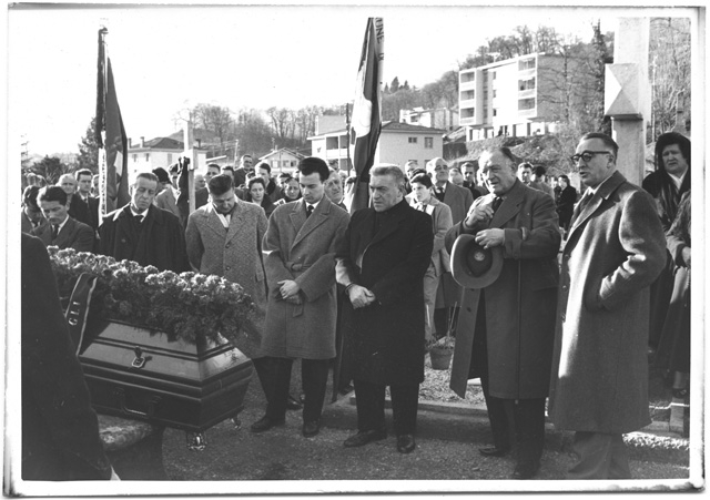 Funerali di Michele Storni a Tesserete