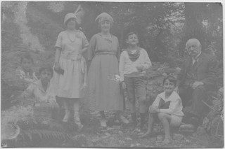 Ritratto della famiglia Buzzi a Cama