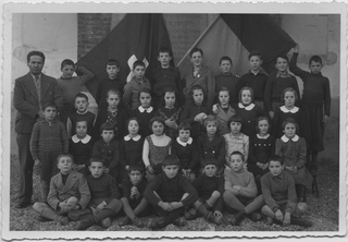 Ritratto degli alunni di terza e quinta elementare di Tesserete