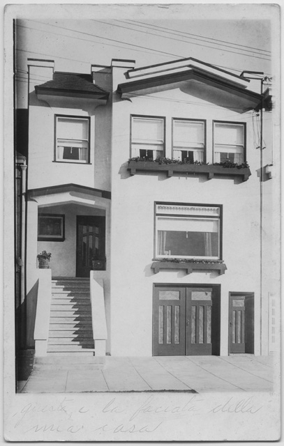 La casa di Attilio Scalmanini a San Francisco