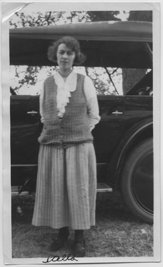 Stella Scalmanini in posa a San Francisco