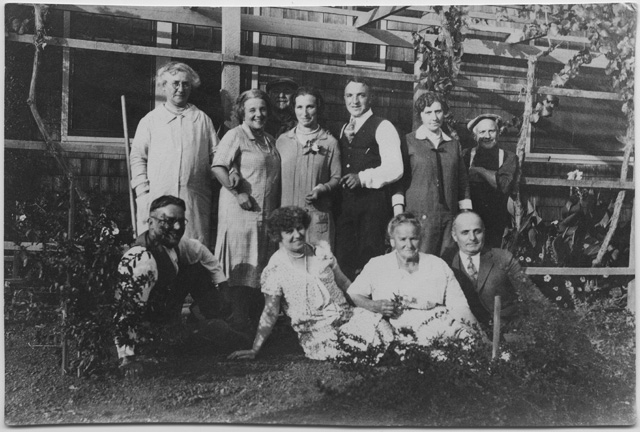 Famiglia Scalmanini in posa