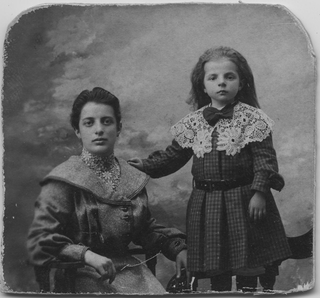 Ida Scalmanini con la sorella Adele a San Francisco