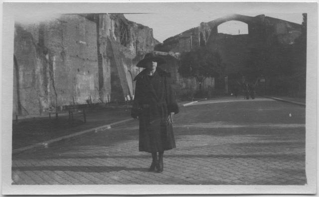 Adele Buzzi in viaggio di nozze