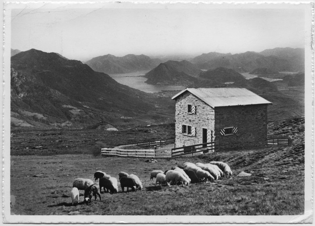 Cartolina della Capanna del Monte Bar