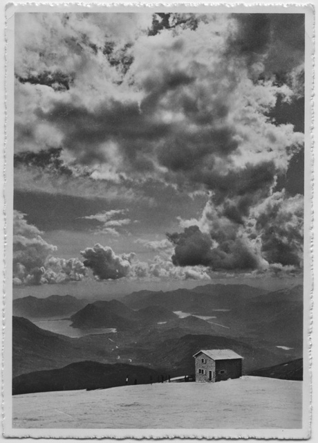 Cartolina della Capanna del Monte Bar