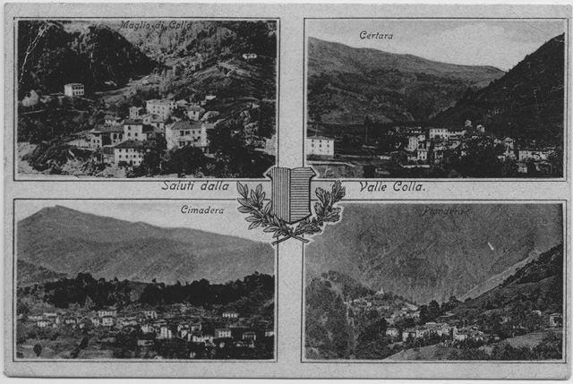 Cartolina della Val Colla